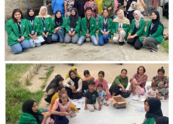 Mahasiswa Malahayati Edukasi Warga Pesawahan Soal Eco Enzim