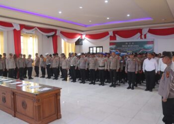 Sikap Tegas Kapolres: Polres Tanjab Barat Deklarasikan Perang Lawan Judi Online dan Narkoba