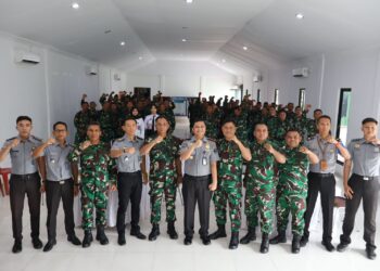 Imigrasi Gandeng Kodim 0419/Tanjab dalam Pencegahan Pelanggaran Keimigrasian, TPPO dan TPPM 