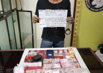 Bawa 17 Gram Sabu, Diringkus Satresnarkoba Polres Tanjab Barat