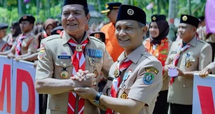 Wakil Bupati OKU Selatan Hadiri Opening Ceremony JAMDA VII Pramuka Bengkulu 2025