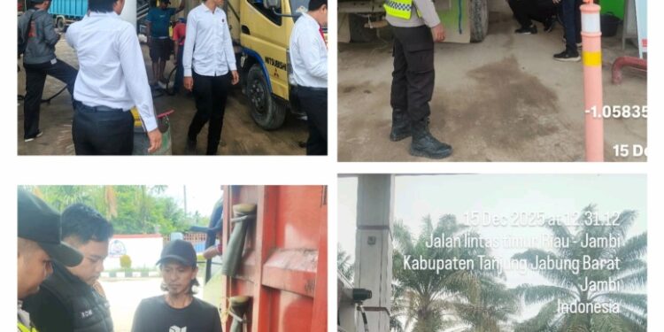 TANGKI MODIFIKASI ILEGAL DILARANG KERAS! Polres Tanjab Barat Gencarkan Operasi Penertiban Pelangsir BBM