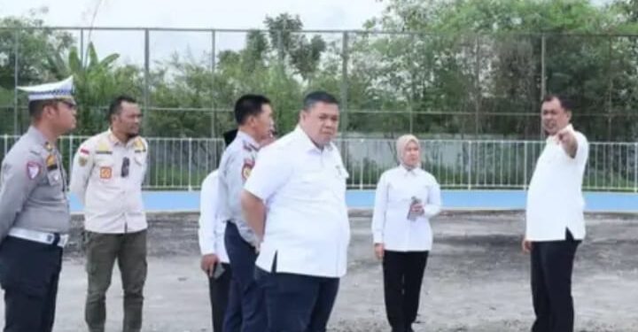 Bupati Oku selatan Abusama Tinjau Kesiapan Tabligh Akbar HUT ke-22 OKU Selatan