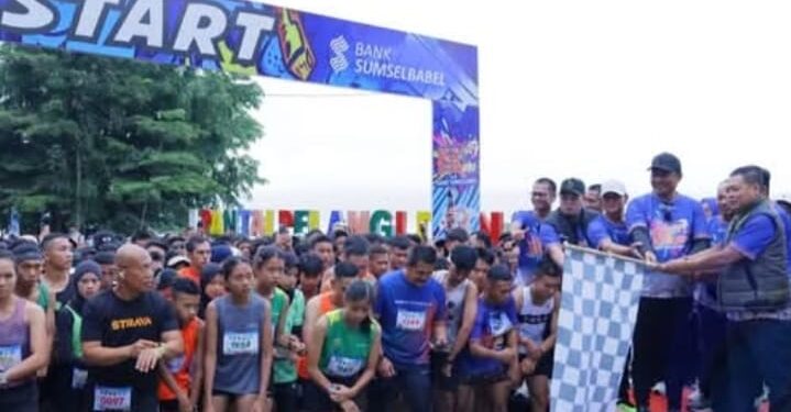 Bupati OKU Selatan Buka Event Run D’Ranau Peringati HUT ke-22 Kabupaten