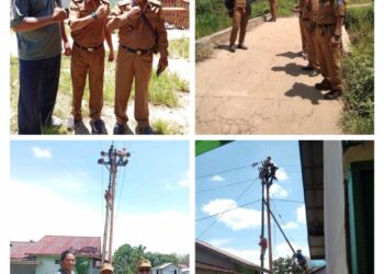 Bersama Pemerintah, Maung Kubu Raya Bantu Wujudkan Impian Listrik PLN di Desa Permata”