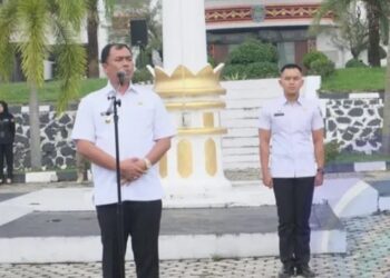 Abusama Pimpin Apel Gabungan, Tegaskan Disiplin dan Pelayanan Prima Jelang Ramadhan