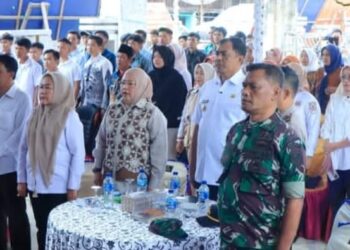 Bupati Abusama Launching Dapur Makan Bergizi Gratis SPPG Vera Jaya di Runjung Agung
