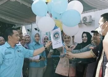 Dukung Program Presiden Prabowo Subianto, Camat Muara dua Resmi Luncurkan Dapur MBG di Desa Gunung Tiga
