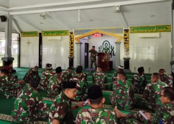 Semarak Ramadan, Prajurit Yonif 9 Marinir Gelar Lomba Adzan, Kultum, dan MTQ