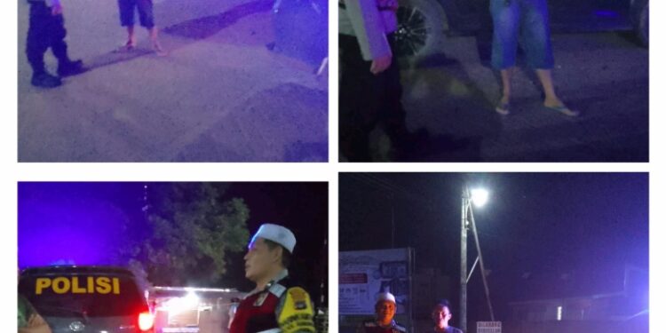 Patroli KRYD Polsek Karang Intan Bersama DPD GWI Kalsel Perkuat Keamanan Ramadan