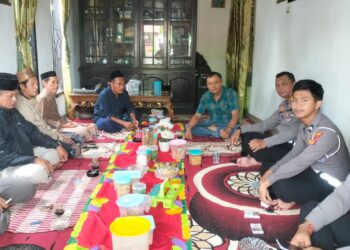 Perkuat Sinergitas di Hari Raya Idul Fitri, Mirza S.E Sambut Kunjungan Kasat Lantas Polres Tanggamus
