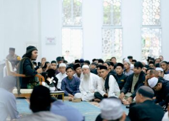 Kegiatan tausiyah kajian ramadhan yang di adakan oleh BPKP di hadiri sekitar 1000 jamaah dari berbagai kalangan