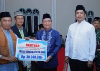 Safari Ramadhan 1447 h di mekakau Ilir, Bupati Dan wakil Bupati Pererat Silaturahmi Bersama Masyarakat