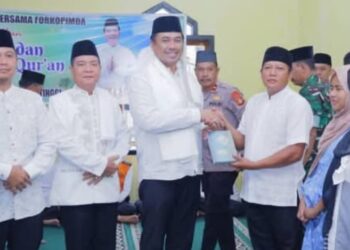 BUPATI OKU SELATAN HADIRI SAFARI RAMADHAN 1447 H DI DESA PAJAR BULAN KECAMATAN KISAM TINGGI