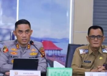 ASISTEN II SETDA OKU SELATAN HADIRI RAKOR LINSEK KESIAPAN OPERASI KETUPAT MUSI 2026 POLRES OKU SELATAN