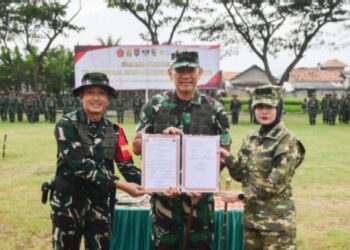 TMMD Ke-127 di Pesawaran Ditutup, Percepat Infrastruktur dan Pemberdayaan Desa
