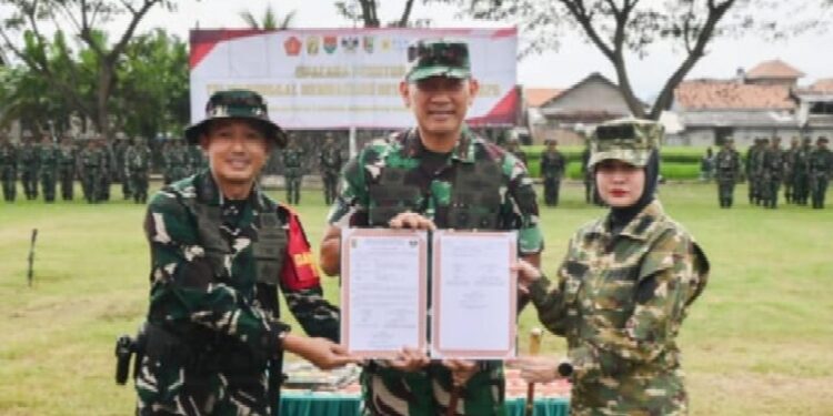 TMMD Ke-127 di Pesawaran Ditutup, Percepat Infrastruktur dan Pemberdayaan Desa