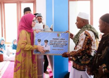 Safari Ramadan Pesawaran: Nanda Indira Ajak Warga Perkuat Iman dan Kebersamaan