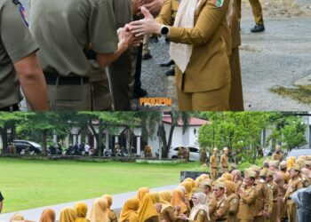 Halal Bihalal Pemkab Pesawaran, Bupati Nanda Indira Bastian Ajak ASN Tingkatkan Kinerja dan Pelayanan Publik