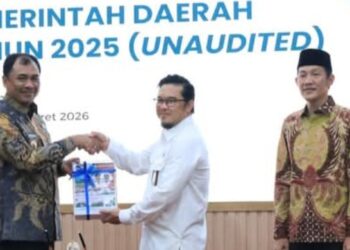 Bupati OKU Selatan Serahkan LKPD TA 2025 ke BPK RI
