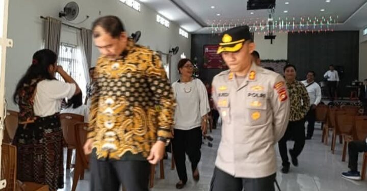 BUPATI OKU SELATAN PASTIKAN KEAMANAN IBADAH WAFAT ISA AL-MASIH DAN PERAYAAN HARI PASKAH