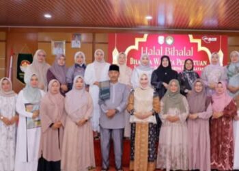 DHARMA WANITA PERSATUAN OKU SELATAN GELAR HALAL BI HALAL IDUL FITRI 1447 H/ 2026 M.  