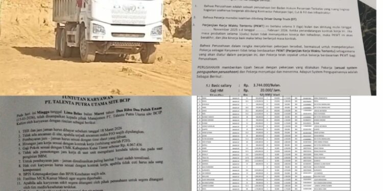 Waw…!!! Pak Gubernur, Pelanggaran Hak Buruh oleh PT Talenta Putra Utama Masih Terjadi di Wilayah Kalimantan Timur, Dinas Tenaga Kerja Wajib Tahu
