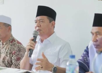 WABUP OKU SELATAN HADIRI RAKOR DAN SILATURAHMI MWC SERTA KADER NU SE-OKU SELATAN