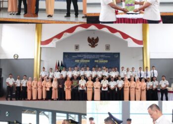 Tongkat Estafet Berpindah, Sertijab dan Pisah Sambut Kalapas Kotaagung Berlangsung Penuh Makna