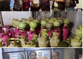 Dugaan praktek ilegal,”oplos LPG kembali terjadi di kabupaten Bekasi.APH Harus usut tuntas 