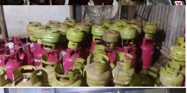 Dugaan praktek ilegal,”oplos LPG kembali terjadi di kabupaten Bekasi.APH Harus usut tuntas 