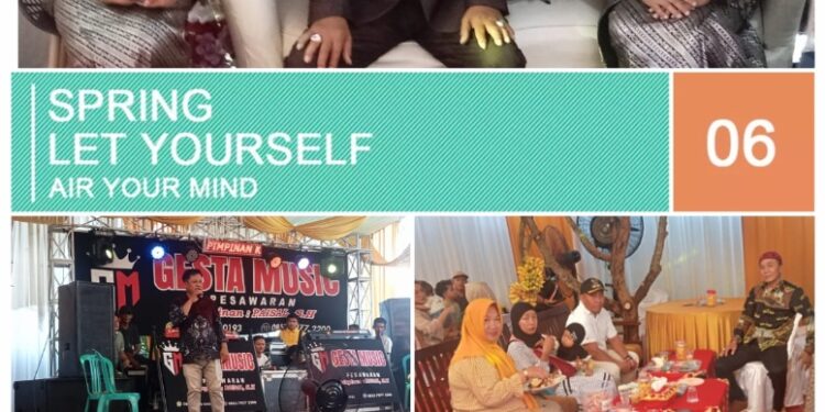 Gesta Music Menggelegar di Desa Tambangan, Walimatul Khitan Albi & El Berlangsung Meriah