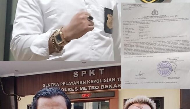 PIMRED BUSER86 SOROTI KINERJA PENYIDIK JATANTRAS POLRES METRO BEKASI DAN DESAK SEGERA TANGKAP PELAKU PENGEROKAN WARTAWAN BUSER86 