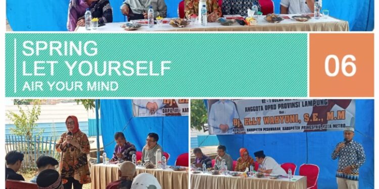 Menjaga Ideologi, Menyiapkan Generasi: Hj. Elly Wahyuni Gaungkan Semangat Kebangsaan dan Dukungan MBG di Pesawaran