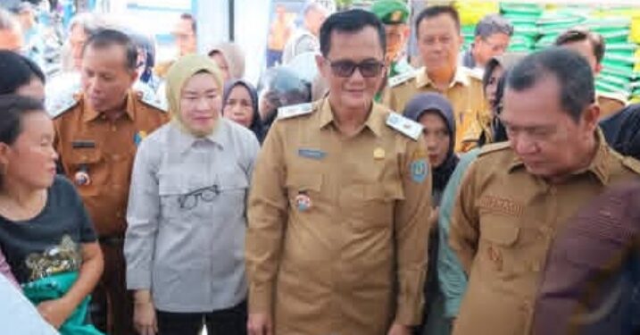 Pemerintah Kabupaten Oku Selatan Gelar Sidak Pasar Saka Selabung Jelang idul adha 1447 H