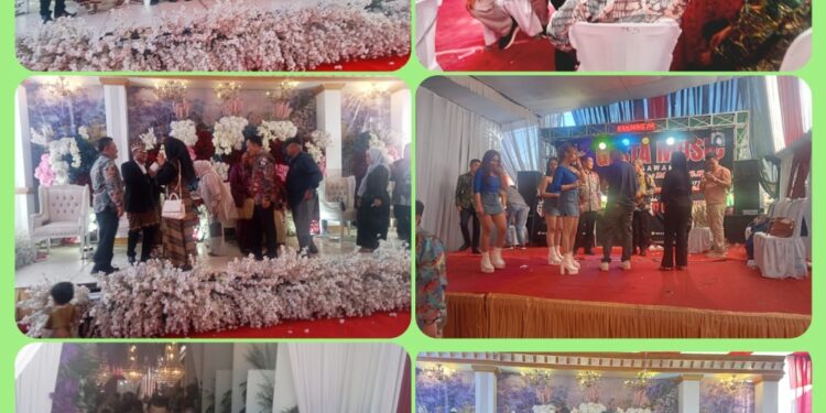 Resepsi Pernikahan Putri Ketua FKW-KP Berlangsung Meriah, Dihadiri Sejumlah Tokoh Penting Pesawaran