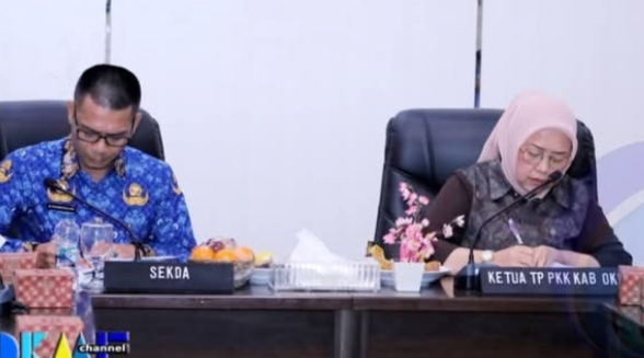 Sekda Oku Selatan Pimpin Rapat Persiapan Kunjungan Kerja Ketua TP PKK Provinsi Sumsel