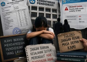 *Rapor SMP 3 Diterima, Belajar di SMP 7, Data Masih SKB: Keluarga Desak Kementerian Pendidikan Turun Tangan*