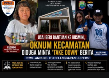 Usai Beri Bantuan kepada Rusmini, Permintaan “Take Down” Berita Jadi Sorotan