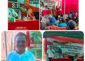 Sosialisasi PIP, Andi Roby dan Yuliyan Nursasongko Serap Aspirasi Masyarakat Petani Register 19 Tahura Wan Abdurrahman