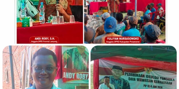 Sosialisasi PIP, Andi Roby dan Yuliyan Nursasongko Serap Aspirasi Masyarakat Petani Register 19 Tahura Wan Abdurrahman