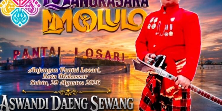 Dukung Mangkasara’ Molulo 2026, Aswandi Daeng Sewang: Momentum Persatuan Budaya Nusantara