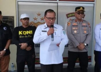 Mewakili Bupati, Verry Wijaya Lepas Kontingen Pencak Silat Oku Selatan ke Kejuaraan KAPOLDA Cup 2026