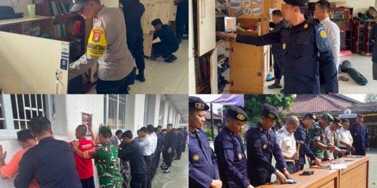 RILIS MEDIA Lapas Pemuda Tangerang Gelar Razia Gabungan dan Musnahkan Barang Hasil Razia Semester I Tahun 2026