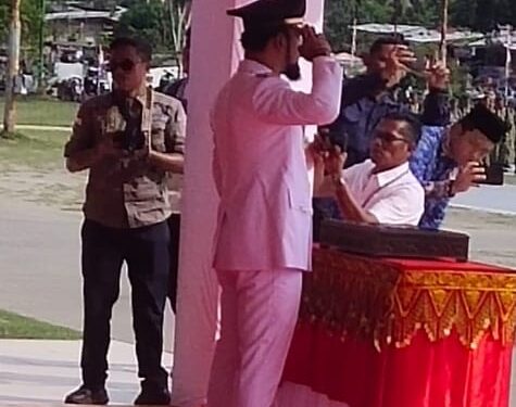 Upacara HUT ke-81 Kemerdekaan RI di Aceh Timur Berlangsung Meriah, Bupati Iskandar Usman Al-Farlaky Jadi Pembina Upacara