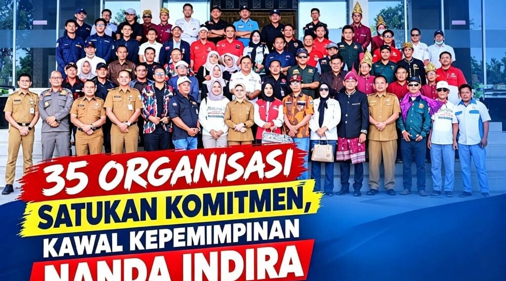 35 ORGANISASI SATUKAN KOMITMEN, KAWAL KEPEMIMPINAN NANDA INDIRA UNTUK PESAWARAN CAKEP BERKELANJUTAN